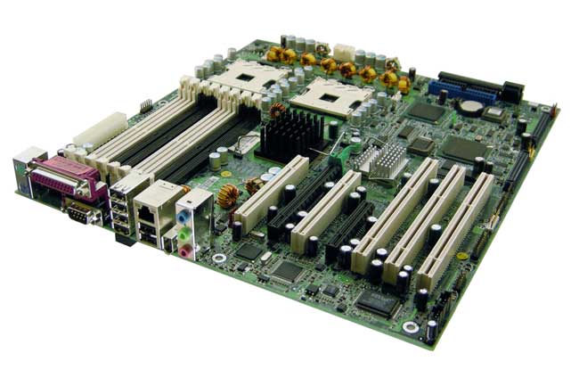 【シアンページ】 350446-001 xW8200 Dual Xeon Motherboard, HP SP/N: 350446-001