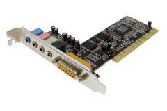 C-Media CM8738-SX 3D 4-Channel PCI Sound Card - Click to enlarge
