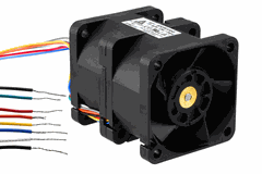 Delta GFC0412DG-CMA4 40x40x48mm Dual Rotor PWM Cooling Fan - Click to enlarge