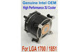 Intel OEM 130W CPU Cooler Heatsink Fan for LGA1851 LGA1700 12-14th Gen