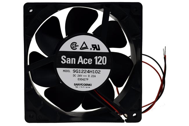 saya0301❁ SANYO 109P1212H401 DC 12V 0.45A 120*120*25mm 12025 12CM 3