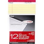 12pk  Mead 5x8 Yellow Legal Pad