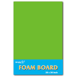 20x30 Fluorescent Green Foamboard
