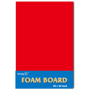 20x30 Red Foamboard
