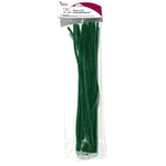25 Pk Moss Green Chenille Stem Pipe Cleaners