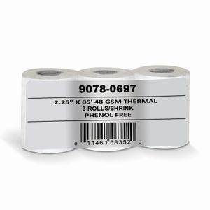 3PK 2-1/4 x 85ft Thermal Calculator Paper