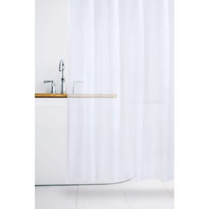 70x72 White Peva Shower Curtain Liner