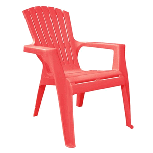 Adams - Red Kids Adirondack Chair