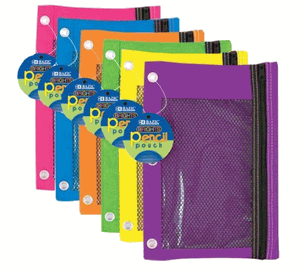 Bazic Pencil Pouch Asst Color