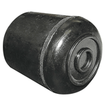 Black Rubber Leg Tip1.25in
