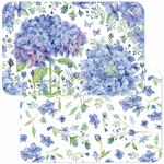 Counter Art Reversible Plastic Placemat Beautiful Hydrangea