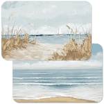 Counter Art Reversible Plastic Placemat Coastal Scenery