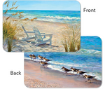 Counter Art Reversible Plastic Placemat Ocean View