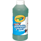 Crayola 16OZ Washable Kids Paint Green Crayola 16OZ Washable Kids Paint Green