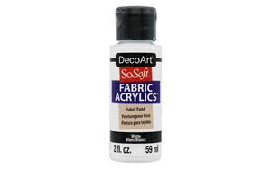 DecoArt So Soft Fabric Acrylics Paint White
