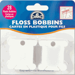 DMC Plastic Bobbins 28CT