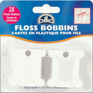 DMC Plastic Bobbins 28CT