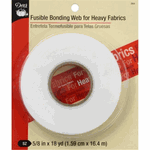 Dritz - Fusible Bonding Web Heavy Weight - White .625in x 18yd