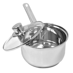 Ecolution Stainless Steel 3 QT Covered Sauce Pan