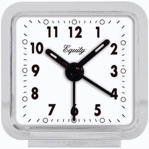Equity Clamshell Travel Alarm
