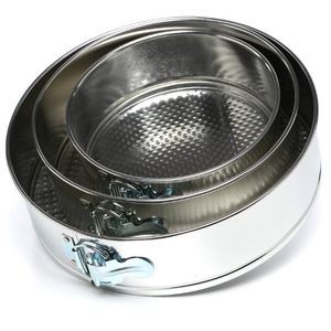 Fox Run 3PC Springform Pan Set 5in 6in 7in