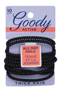 Goody 10pk Silicone Elastics