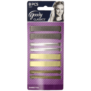 Goody - 8 PK Toni Hair Barrettes