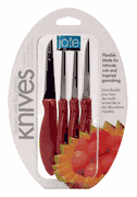 HIC Joie 4PK Pairing Knife Set