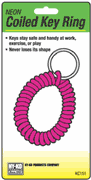 Hy-Ko Wrist Coil Key Chain