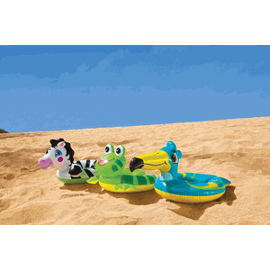 Intex 1PK 24 x 22 Assorted Animal Split Ring Pool Toy