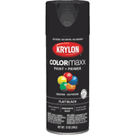Krylon ColorMaxx Paint/Primer Flat Black