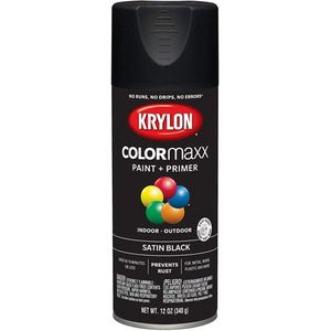 Krylon ColorMaxx Paint/Primer Satin Black