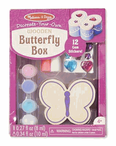 M&D Created by Me Butterfly Box
