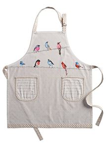 Maison dHermine Cotton Apron - Birdies on Wire