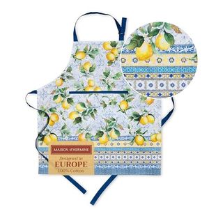 Maison dHermine Cotton Apron - Citrus