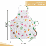 Maison dHermine Cotton Apron - Farmers Garden