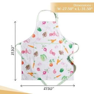 Maison dHermine Cotton Apron - Farmers Garden