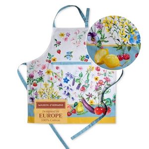 Maison dHermine Cotton Apron - Giverny