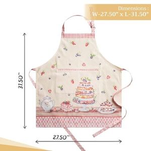 Maison dHermine Cotton Apron - Icing on the Cake