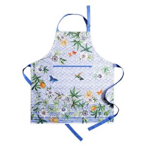 Maison dHermine Cotton Apron - Passiflora