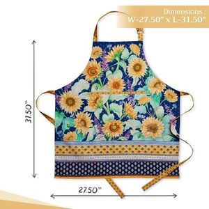 Maison dHermine Cotton Apron - Sunflower Days