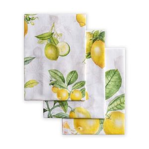 Maison dHermine Set of 3 Kitchen Towels - Limoncello