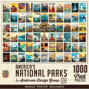 Master Pieces 1000PC Puzzle Americas National Parks