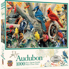 Master Pieces 1000PC Puzzle Audobon Backyard Birds