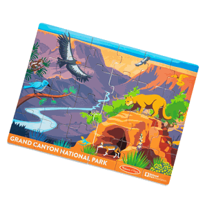 Melissa & Doug 24PC Grand Canyon Wooden Jigsaw Puzzle