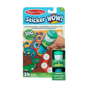 Melissa & Doug Sticker Wow Activity Pad & Sticker Stamper Donosaur