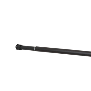 Moda Adjustable Black Shower Rod 41-73in