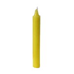 Mole Hallow 2PK 12in  Handmade Taper Candles Stark Sun Yellow