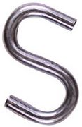 National - 2 Pack 2in Heavy Open S Hook National - 2 Pack 2in Heavy Open S Hook