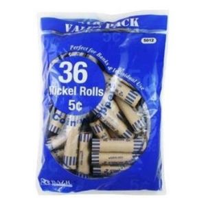 Nickel Coin Wrappers - 36ct